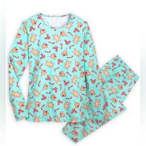 Disney parks women’s pajama set L Christmas party Mickey sweet treats sleepwear